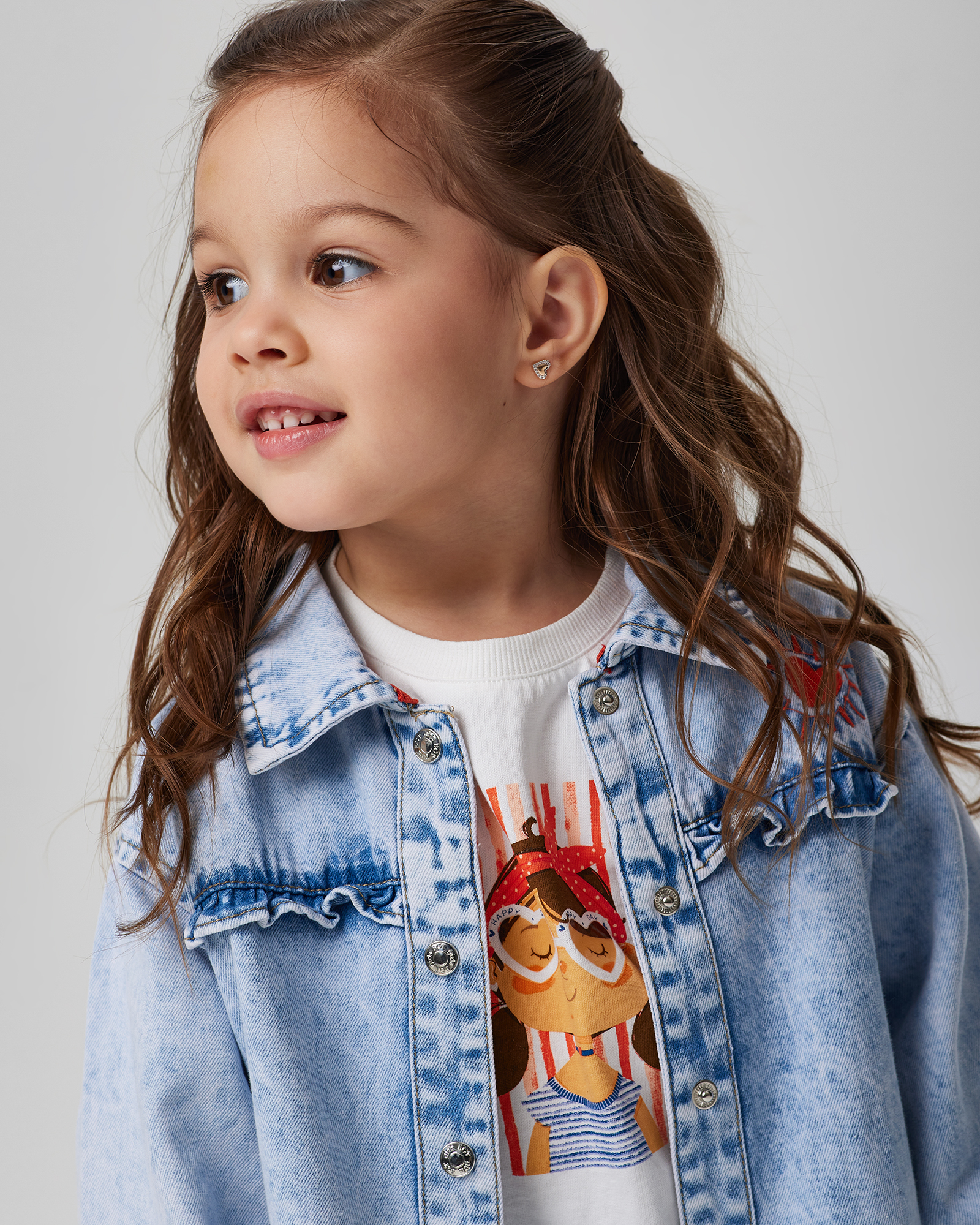 Джинсовая рубашка Baby Go Trend S25BT-2DO01ig-55 - фото 6