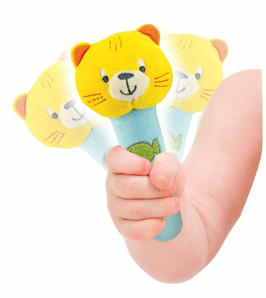 Игрушка BabyGo погремушка Кот - фото 5