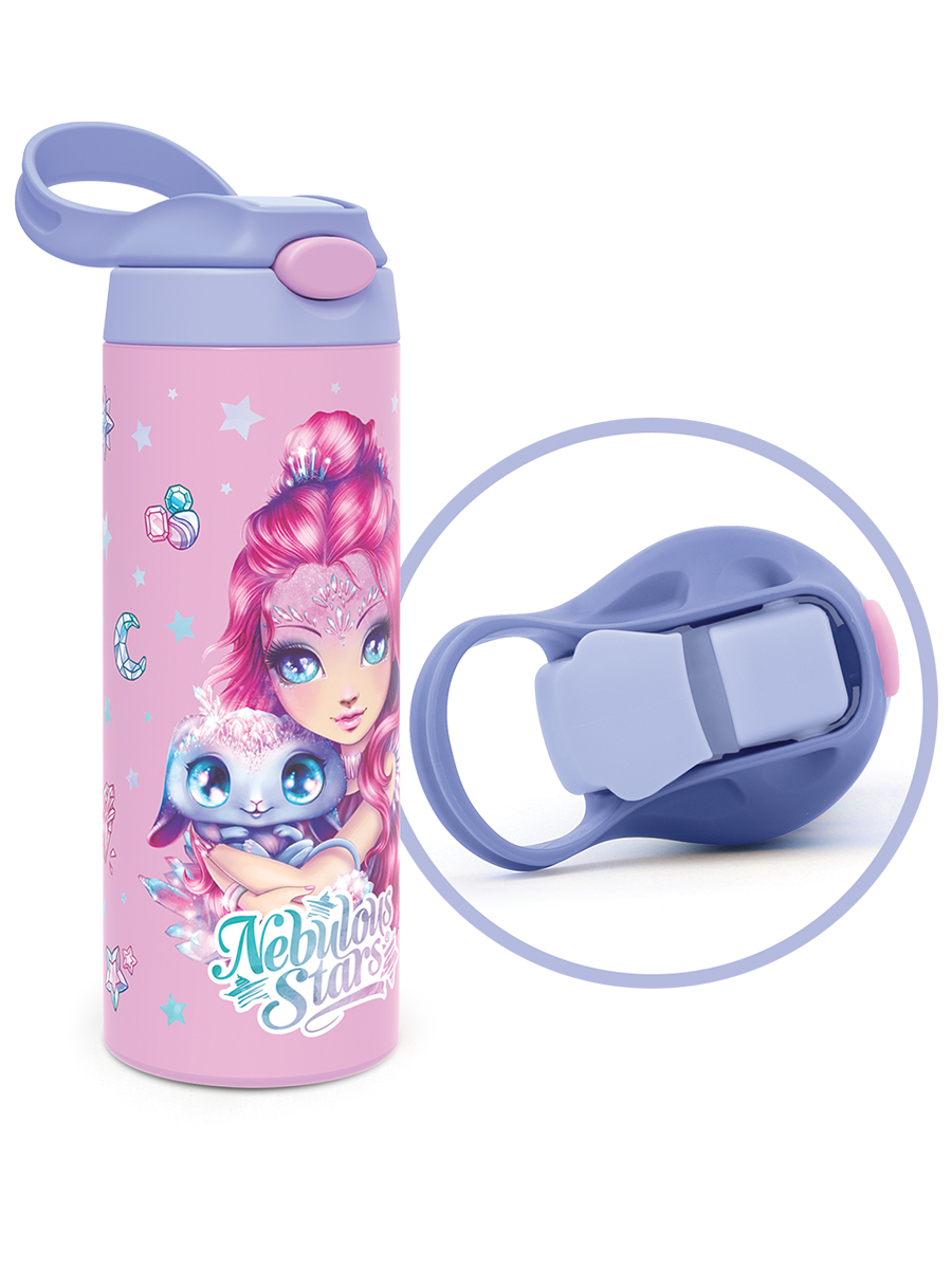 Термос с силиконовой трубкой Nebulous Stars Кристалия и Агата Серия Air, 12594_NSDA - фото 2