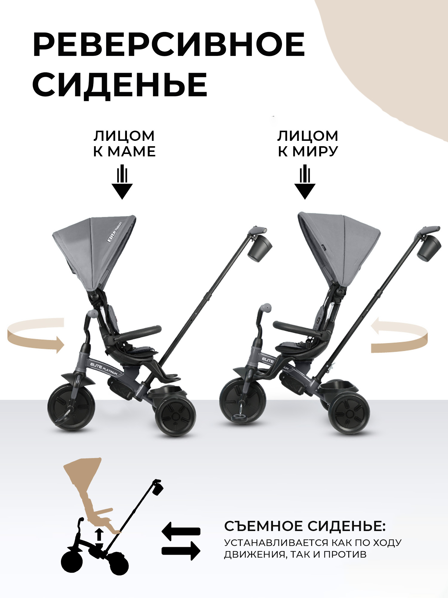 Трехколесный велосипед QPLAY - фото 4