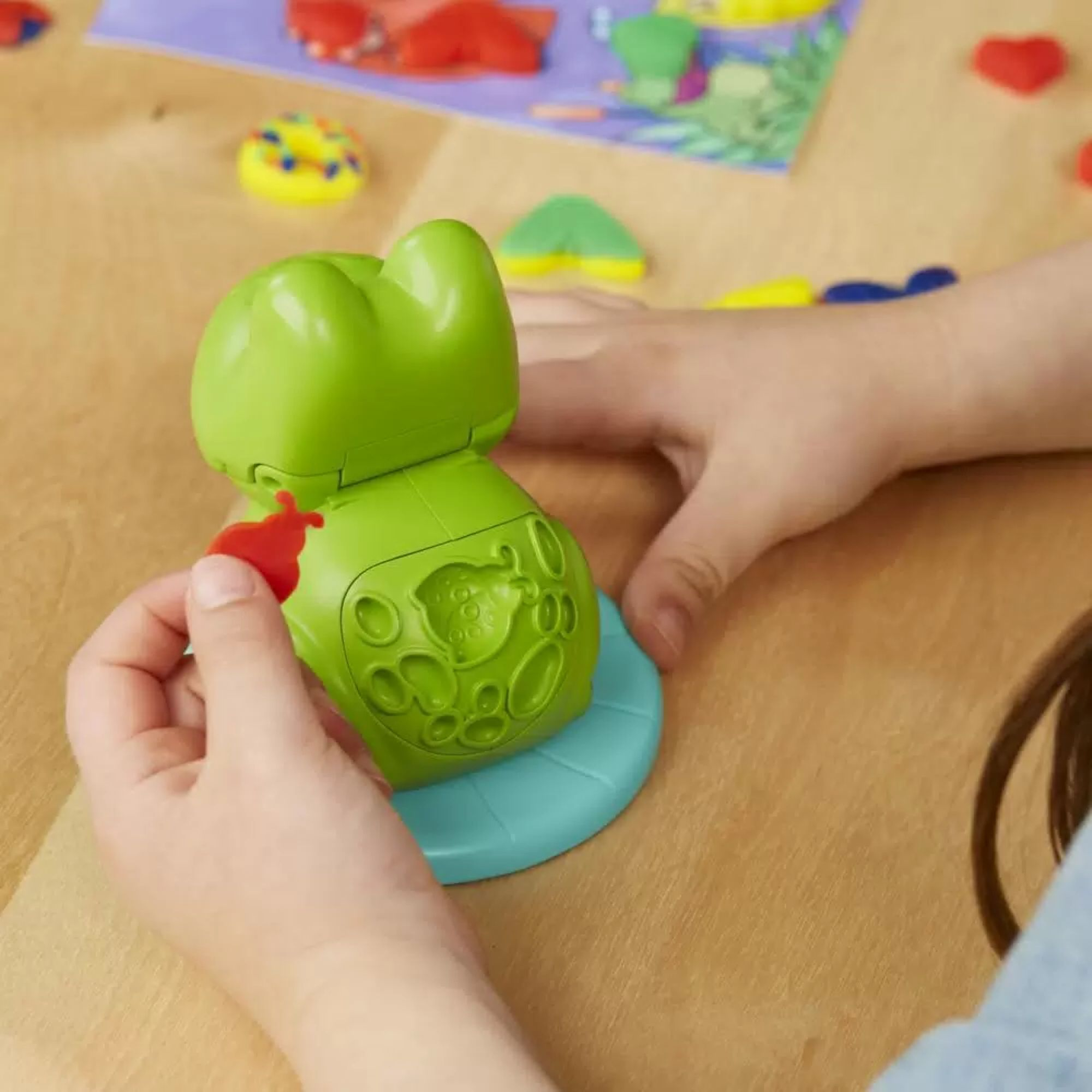 Масса для лепки Play-Doh Лягушка и цвета 4 цв. - фото 3