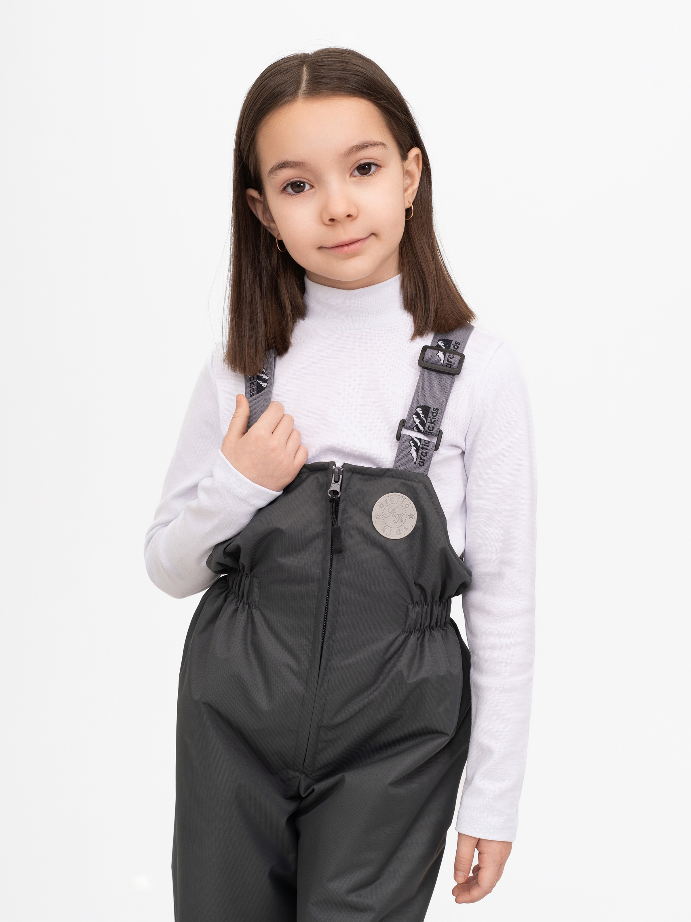 Полукомбинезон Arctic kids 60-013 серый - фото 24
