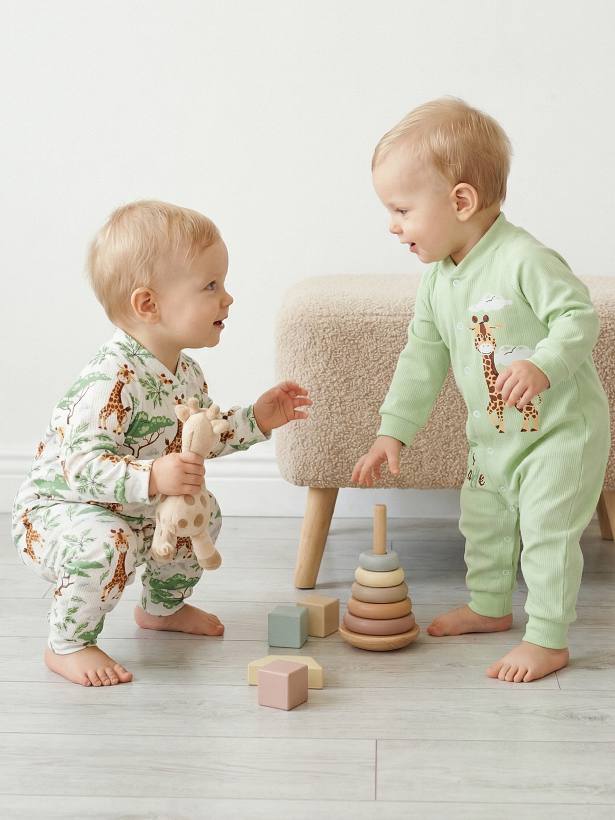 Комбинезон 2 шт babyglory MD000101 - фото 4