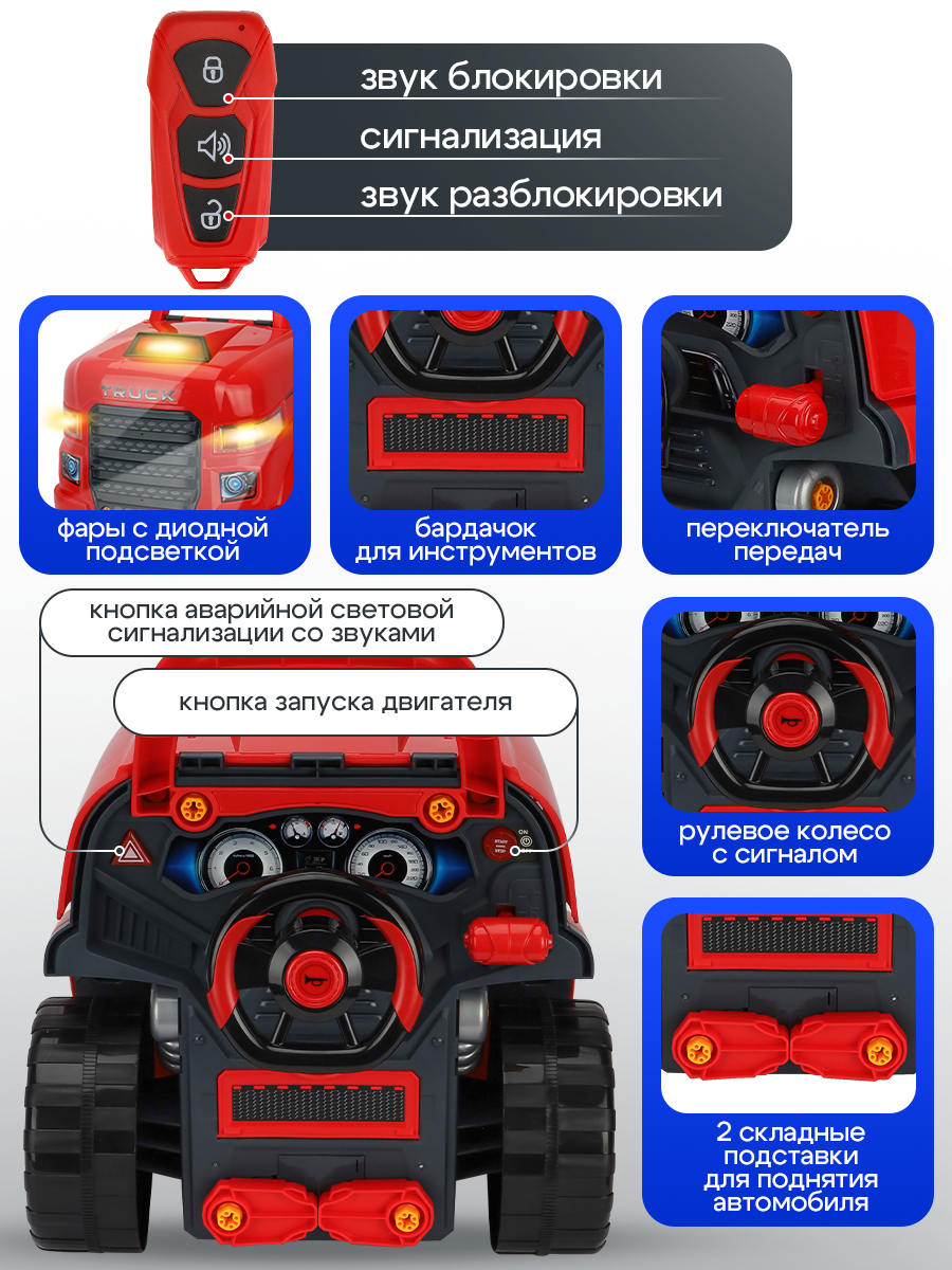 Игрушка Рыжий кот Автомеханик - фото 3