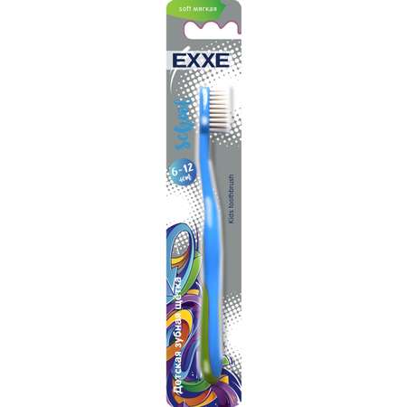 Зубная щетка классическая EXXE от 6 лет в ассортименте