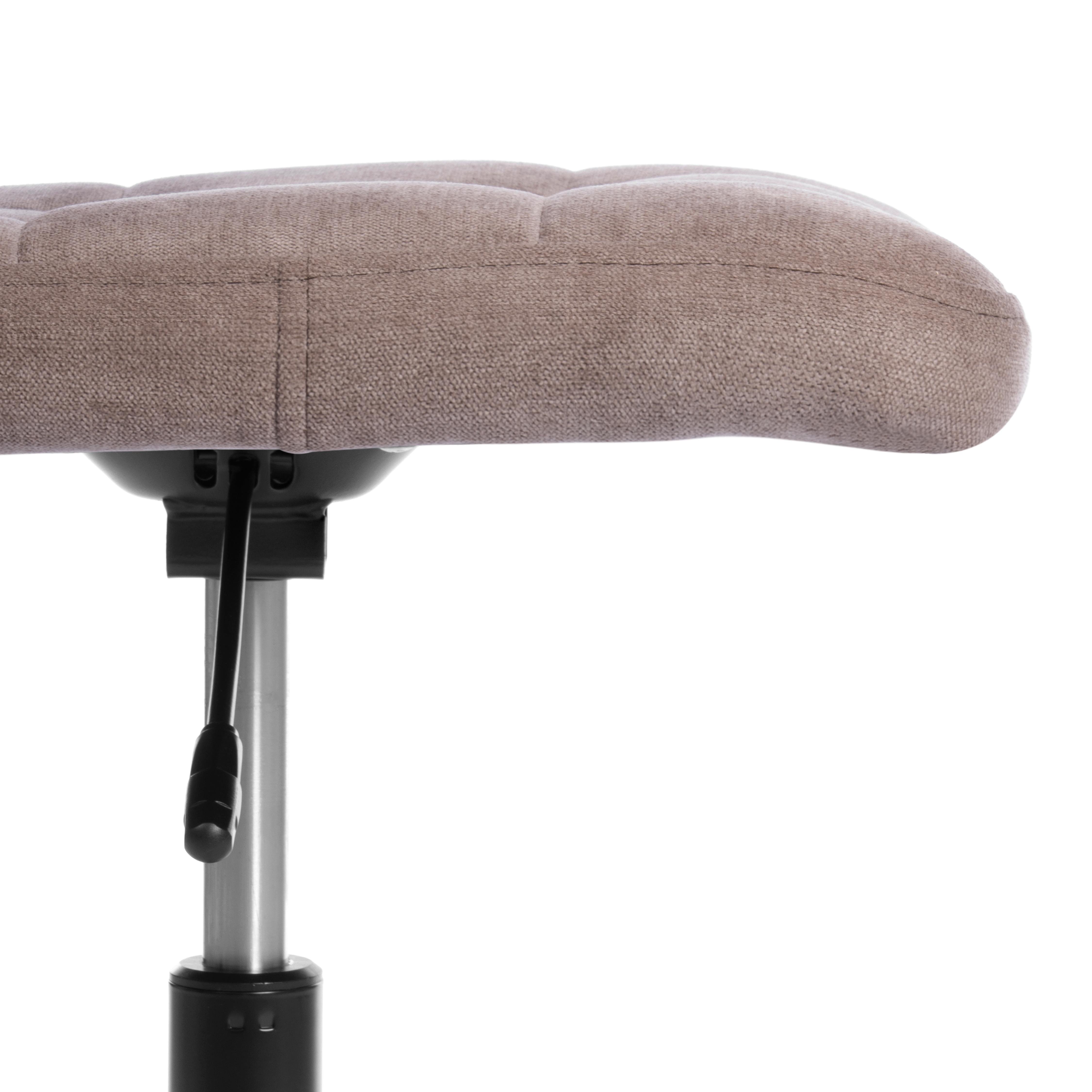 Компьютерное кресло TETCHAIR FIESTA ткань светло-коричневый - фото 11