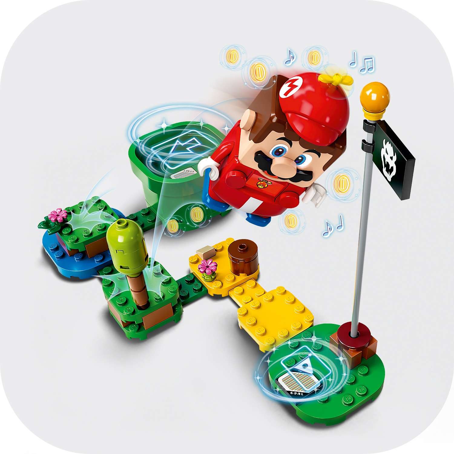 Конструктор LEGO Super Mario Марио-вертолет - фото 9