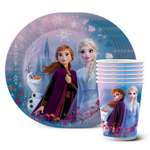 Набор одноразовой посуды ND PLAY Холодное сердце Frozen2 305317