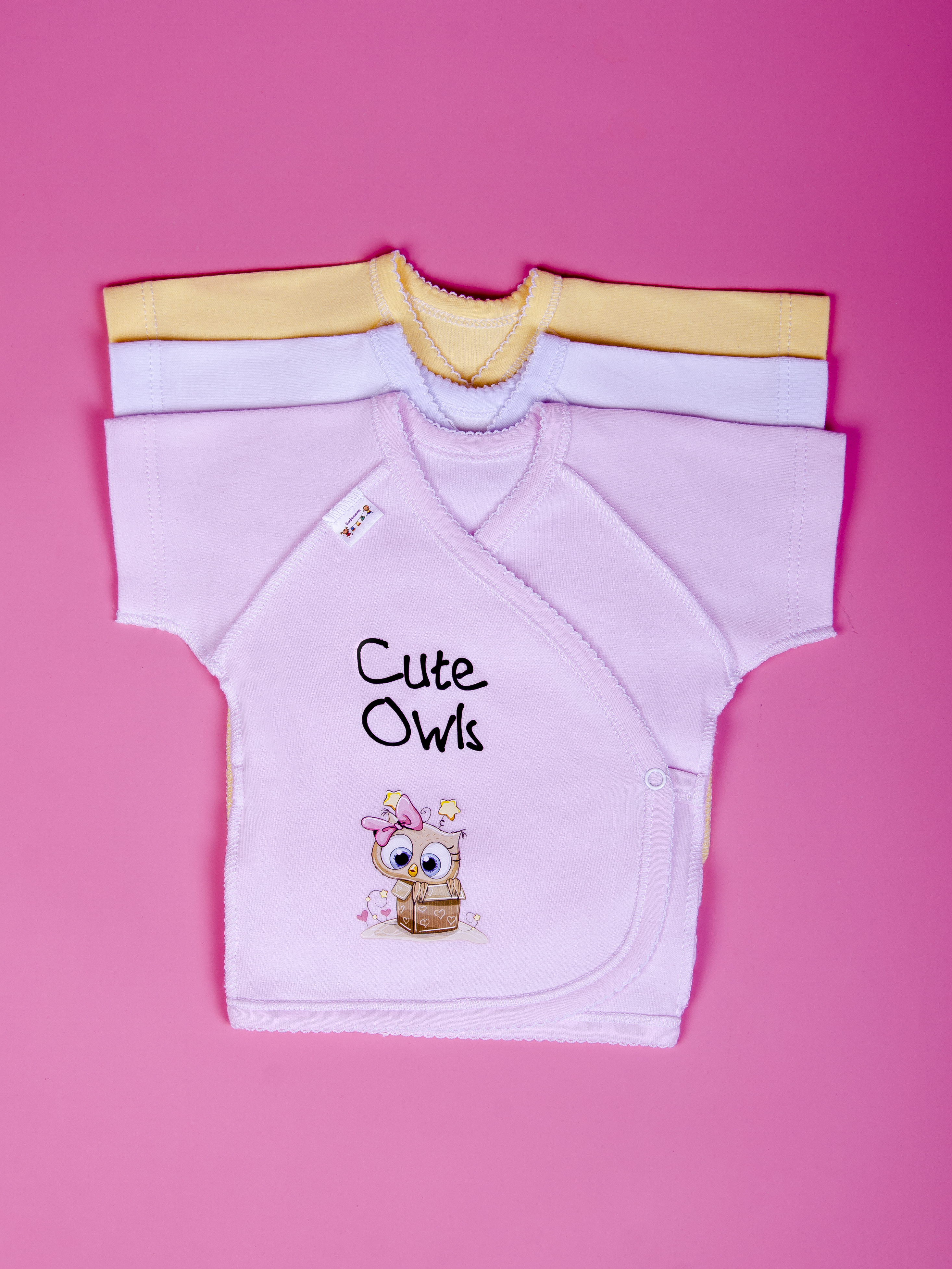 Распашонка 3 шт Софьюшка Rasp/kr/Sof-02/0050 - фото 5