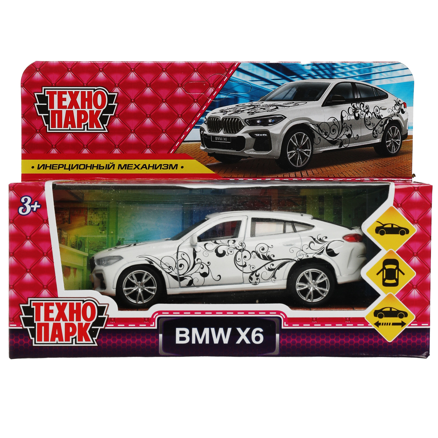 Автомобиль Технопарк BMW X6 343263 - фото 2