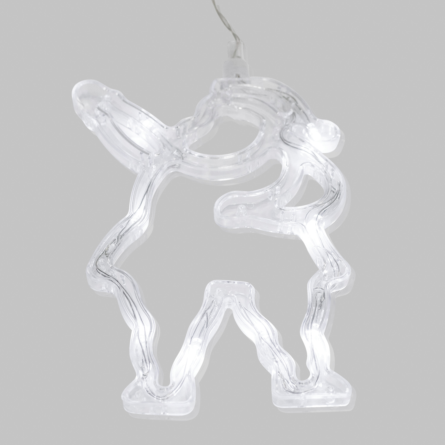 Светодиодная декоративная фигурка-ночник на присоске NEON-NIGHT Санта-Клаус 501-018 - фото 6