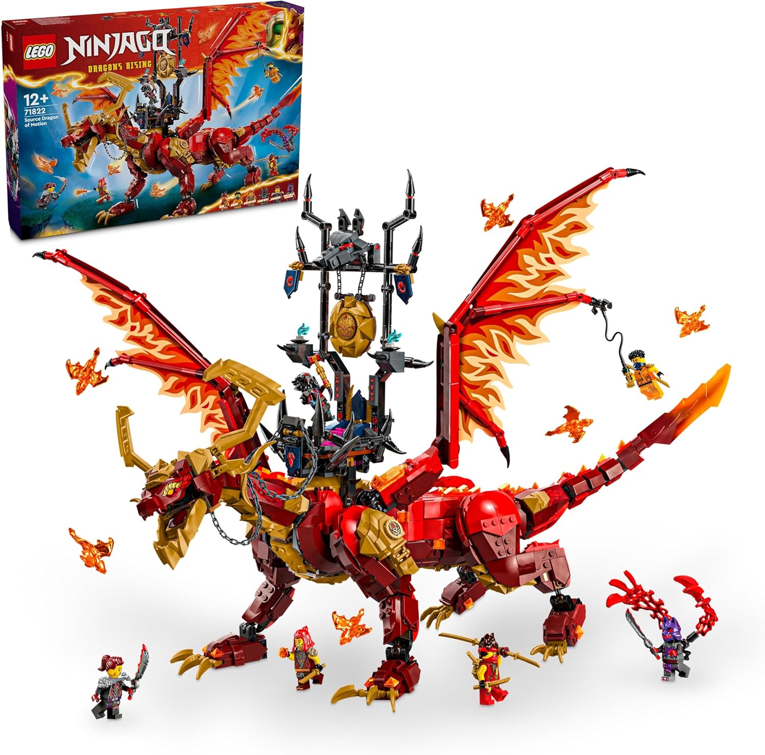 Конструктор LEGO NINJAGO Первородный дракон огня 1716 дет. - фото 1