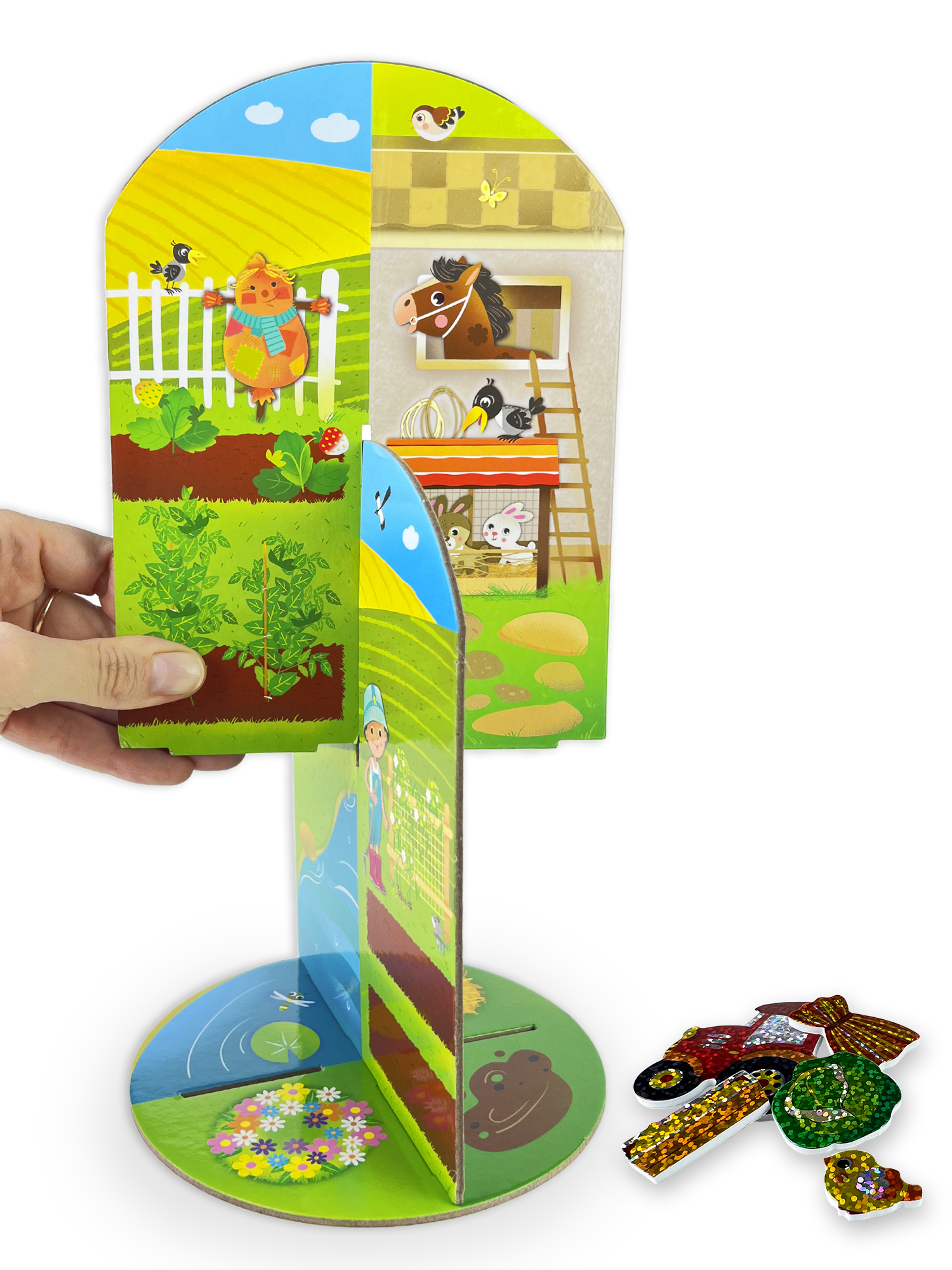 Набор для творчества Дрофа-Медиа аппликация На ферме - фото 8