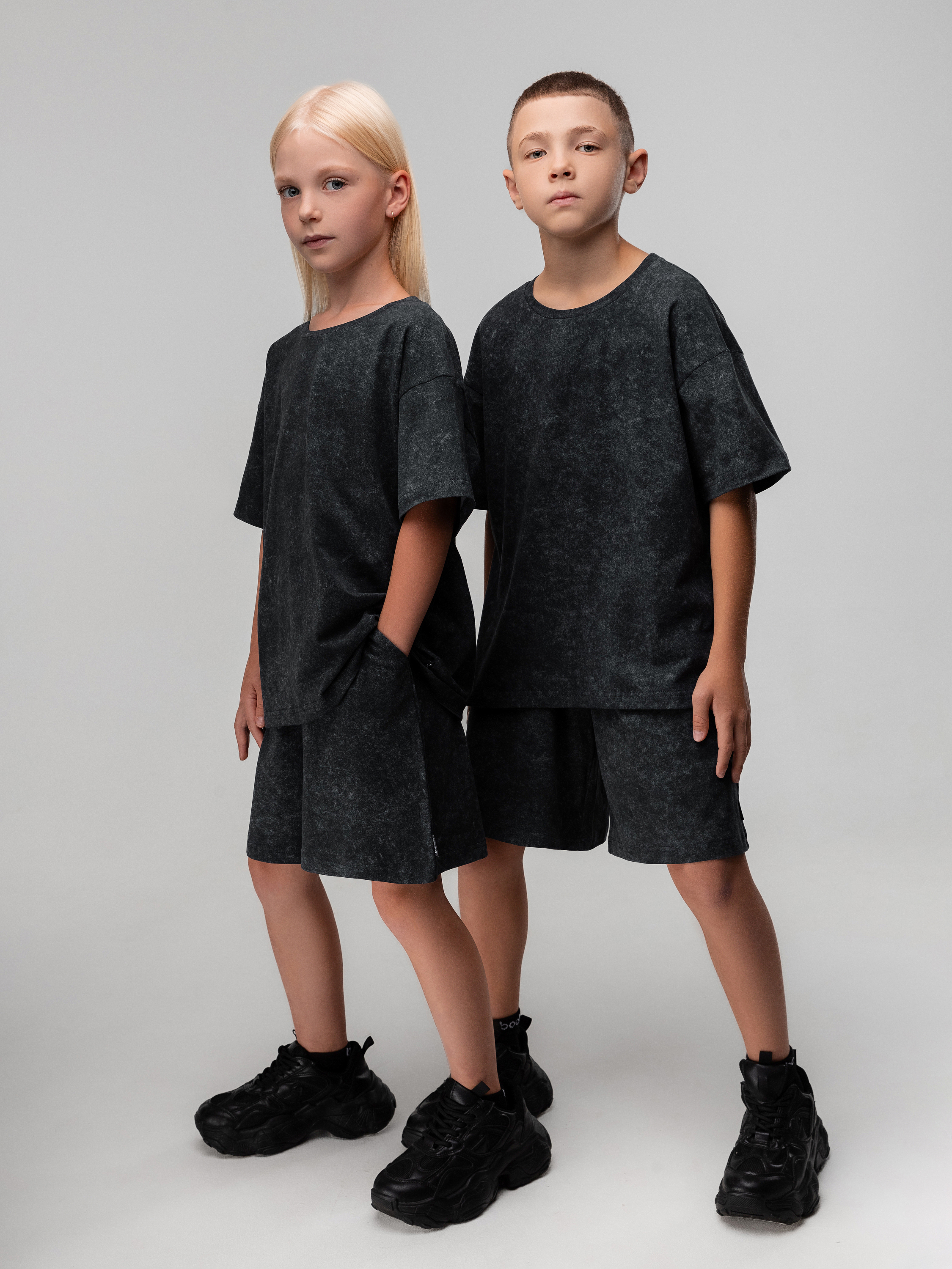 Костюм Bodo 46-55МU_серый (черный) - фото 2