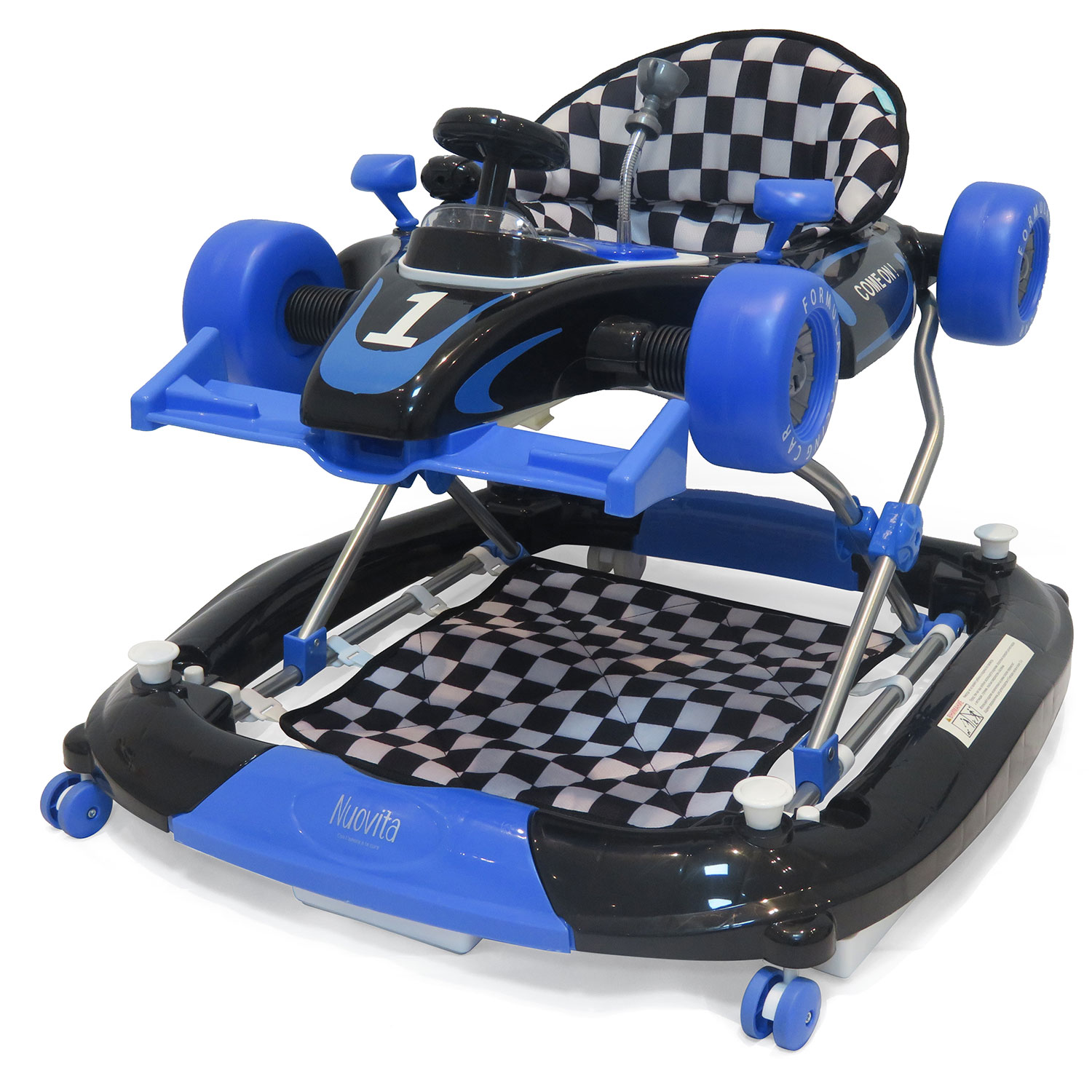Ходунки Nuovita Auto синий - фото 10