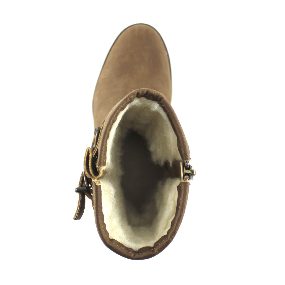 Сапоги Europen 508153/01-03k-СВ EUROPEN Сапоги зимние для девочки,коричневый - фото 3