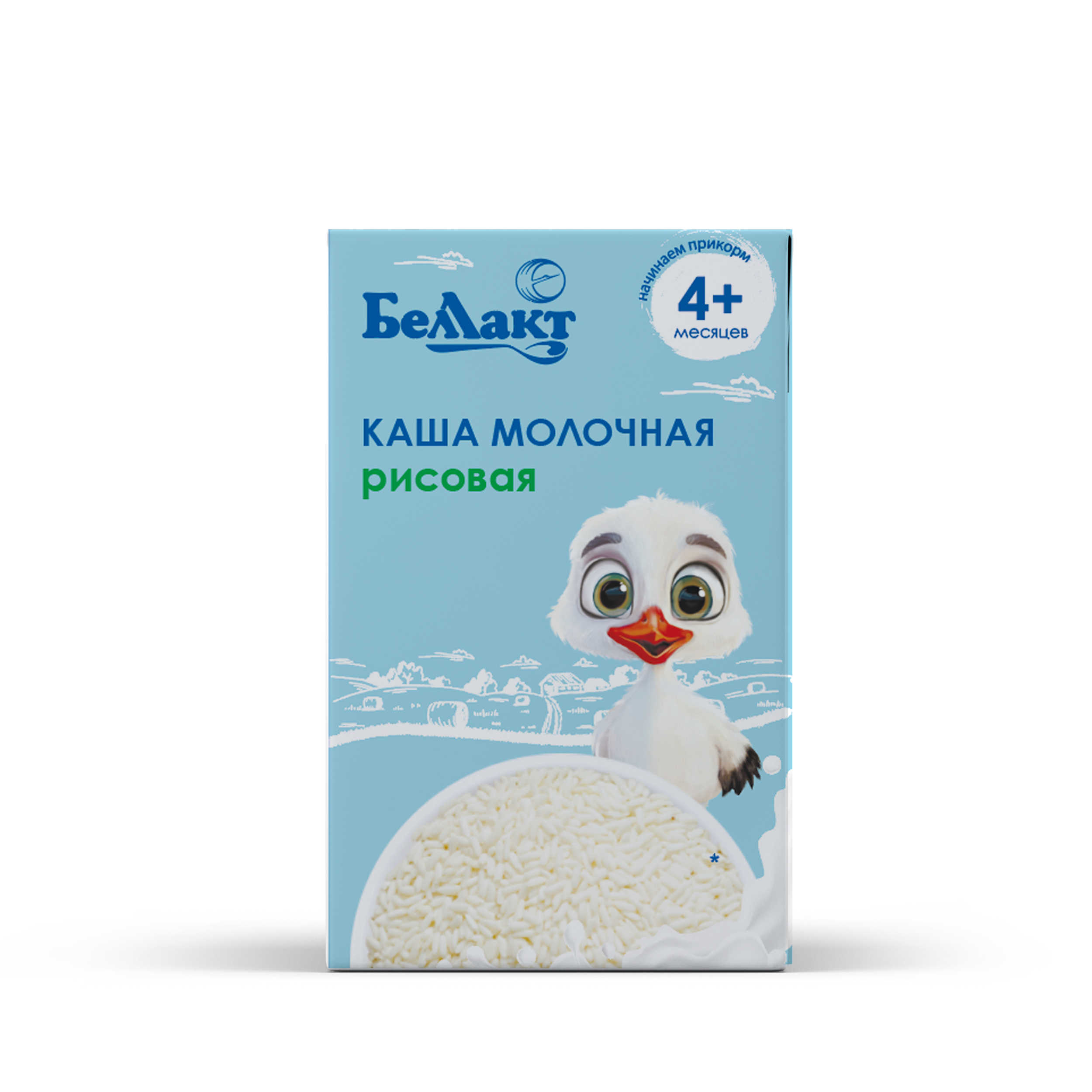 Каша Беллакт рисовая 200г с 4месяцев - фото 1