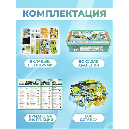 Конструктор FUTULA Robot Master Premium электронный