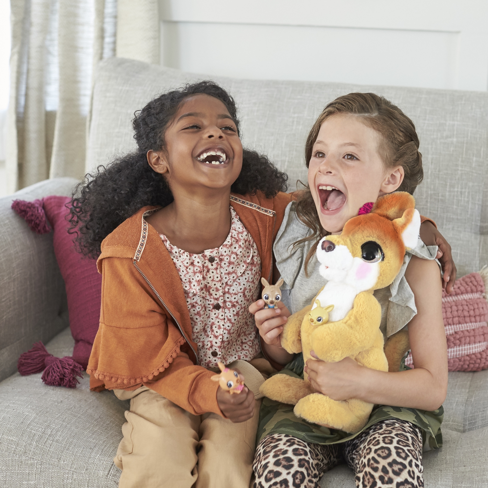 Набор игровой FurReal Friends Кенгуру Джози и ее малыши E67245L0 - фото 9