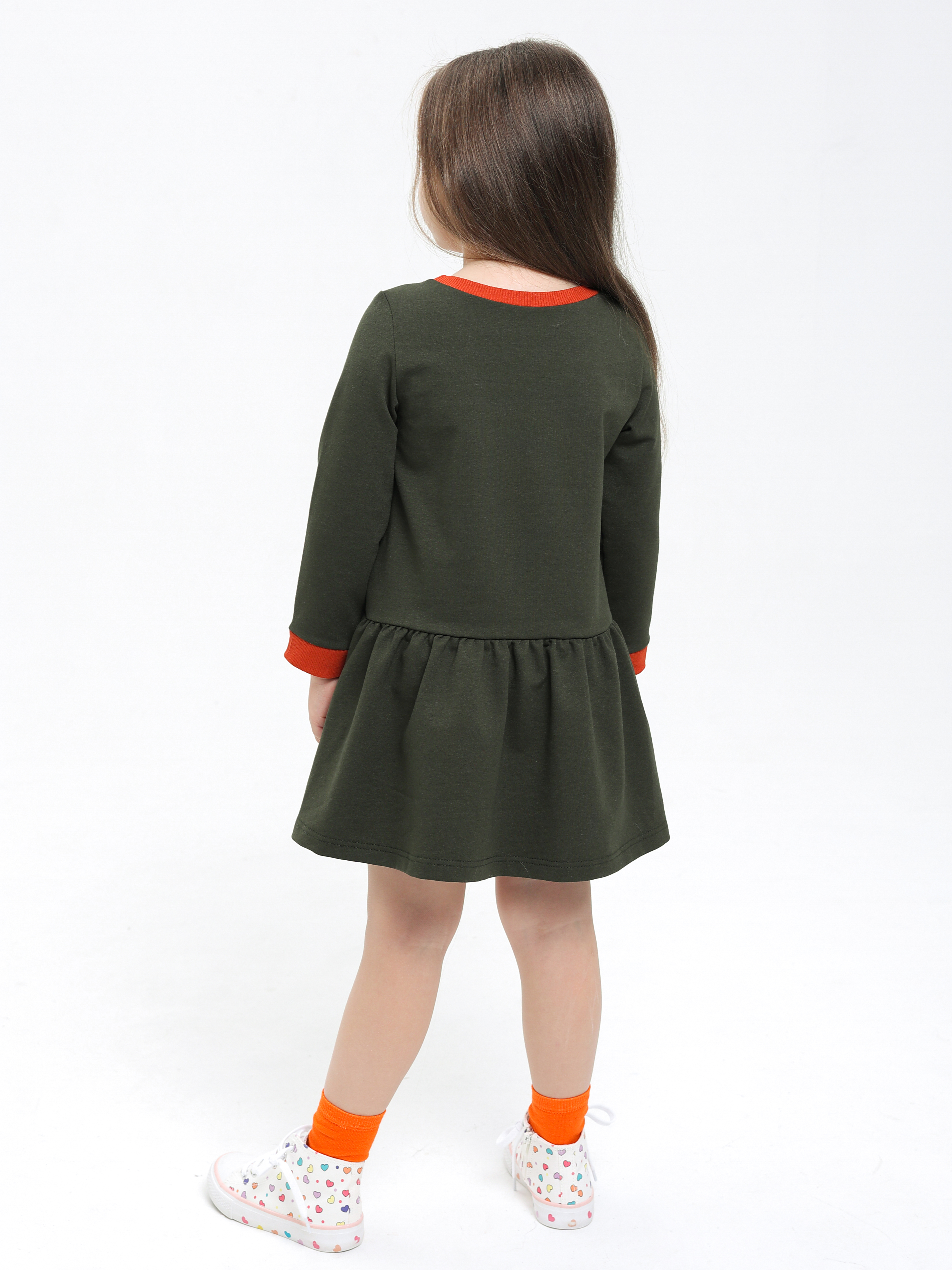 Платье RobyKris 27-9286-25/хаки - фото 8