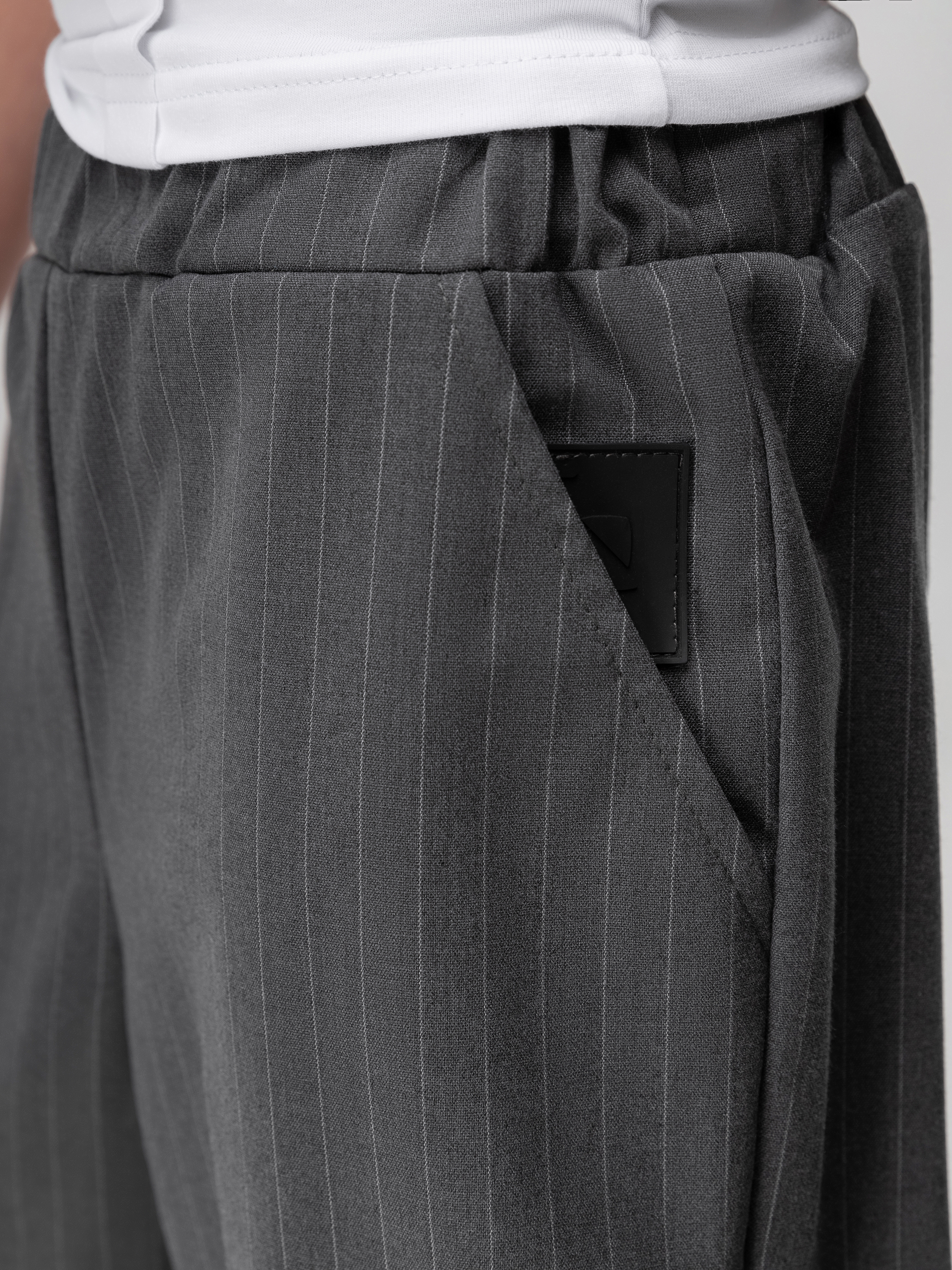 Брюки Bodo 6-638MU_серый (белый) - фото 5