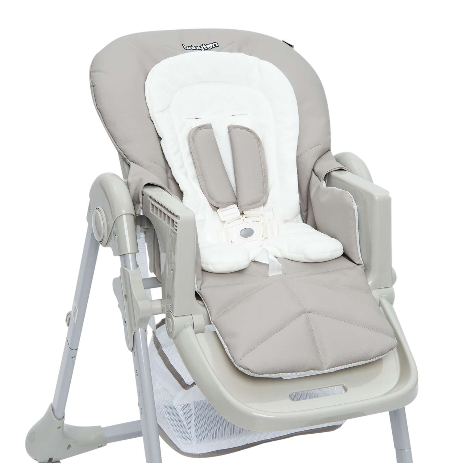 Стульчик для кормления Babyton Optima Eco Grey классический - фото 10