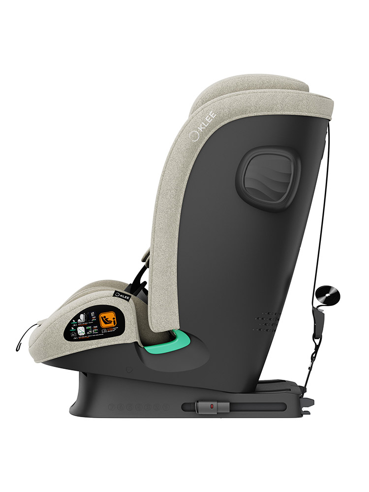 Автокресло Herr Klee C.G. Glanz Isofix 1/2/3 (9-36 кг) бежевый - фото 10