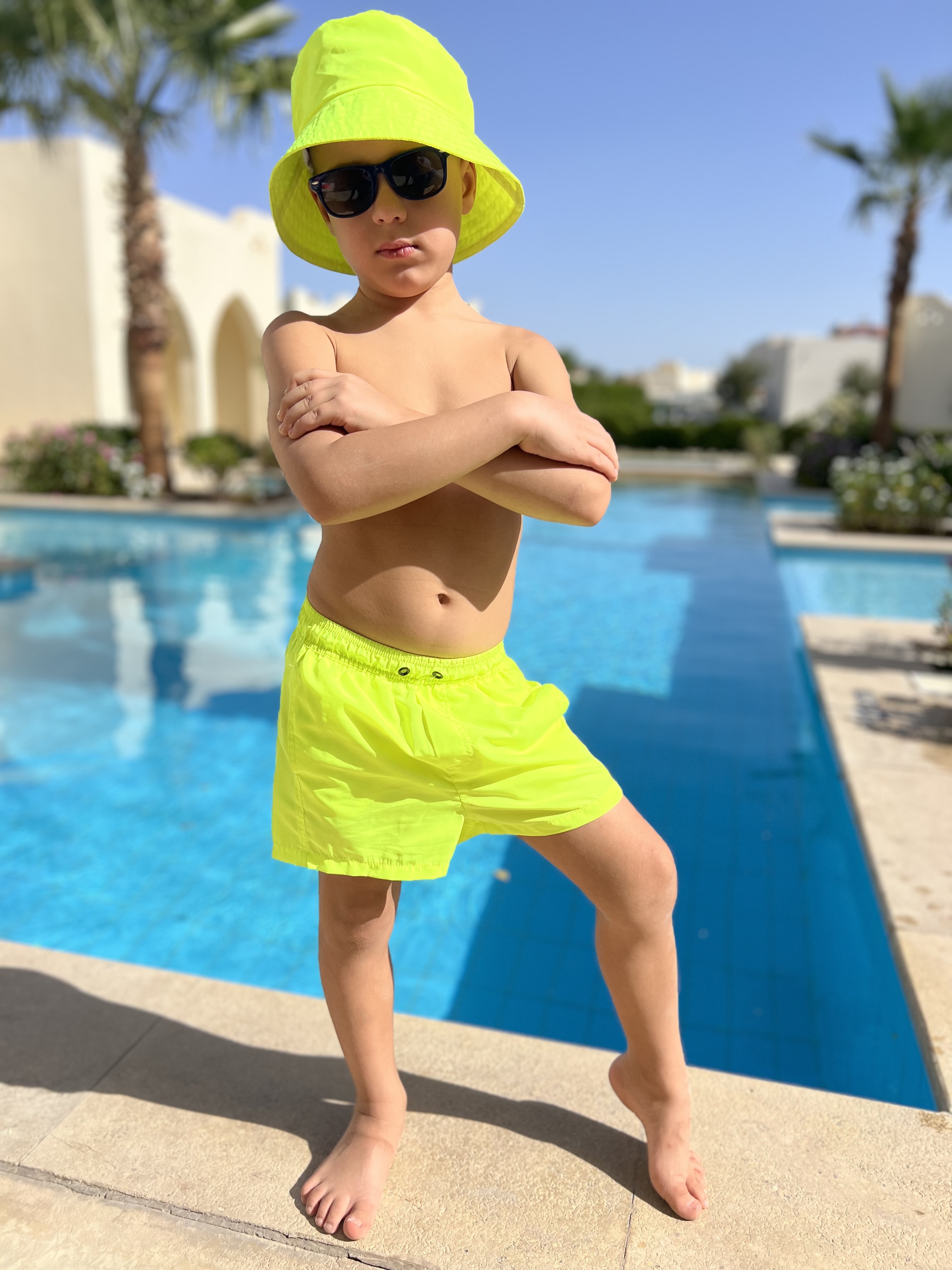 Шорты Capitania KIDS/MEN-001/YELLOWNEON - фото 9