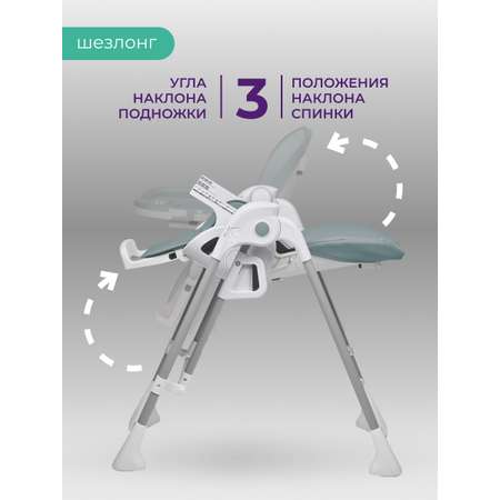 Стульчик для кормления Farfello Multa зеленый