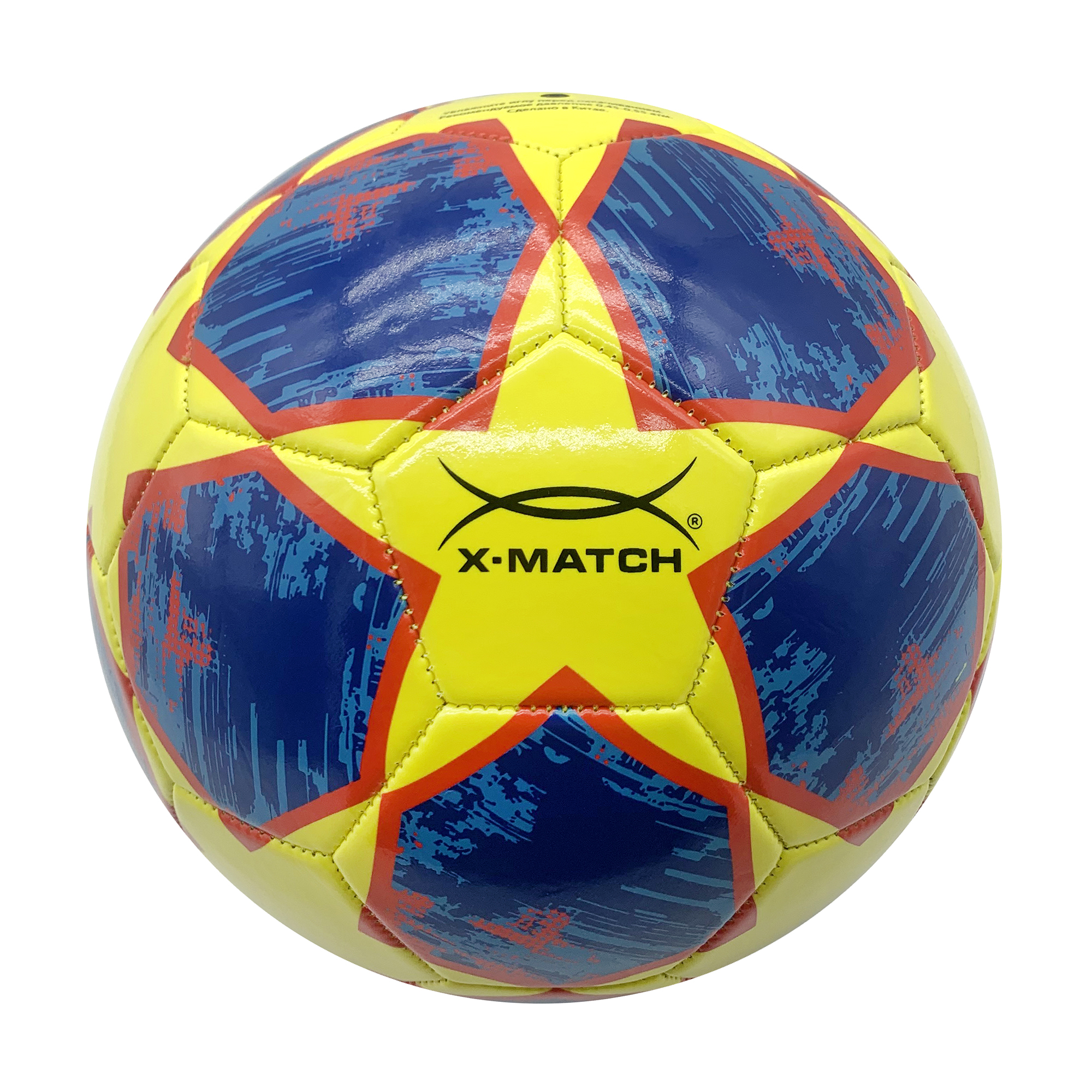 Мяч X-Match футбольный 1 слой 1.8 мм PVC 330-350г Размер 5 - фото 4