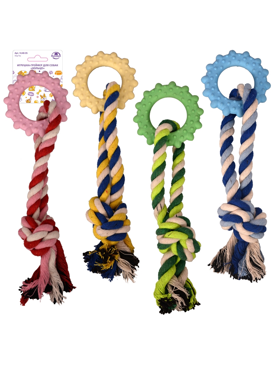 Игрушка Мультидом Кольцо 25см 4 цвета - фото 1