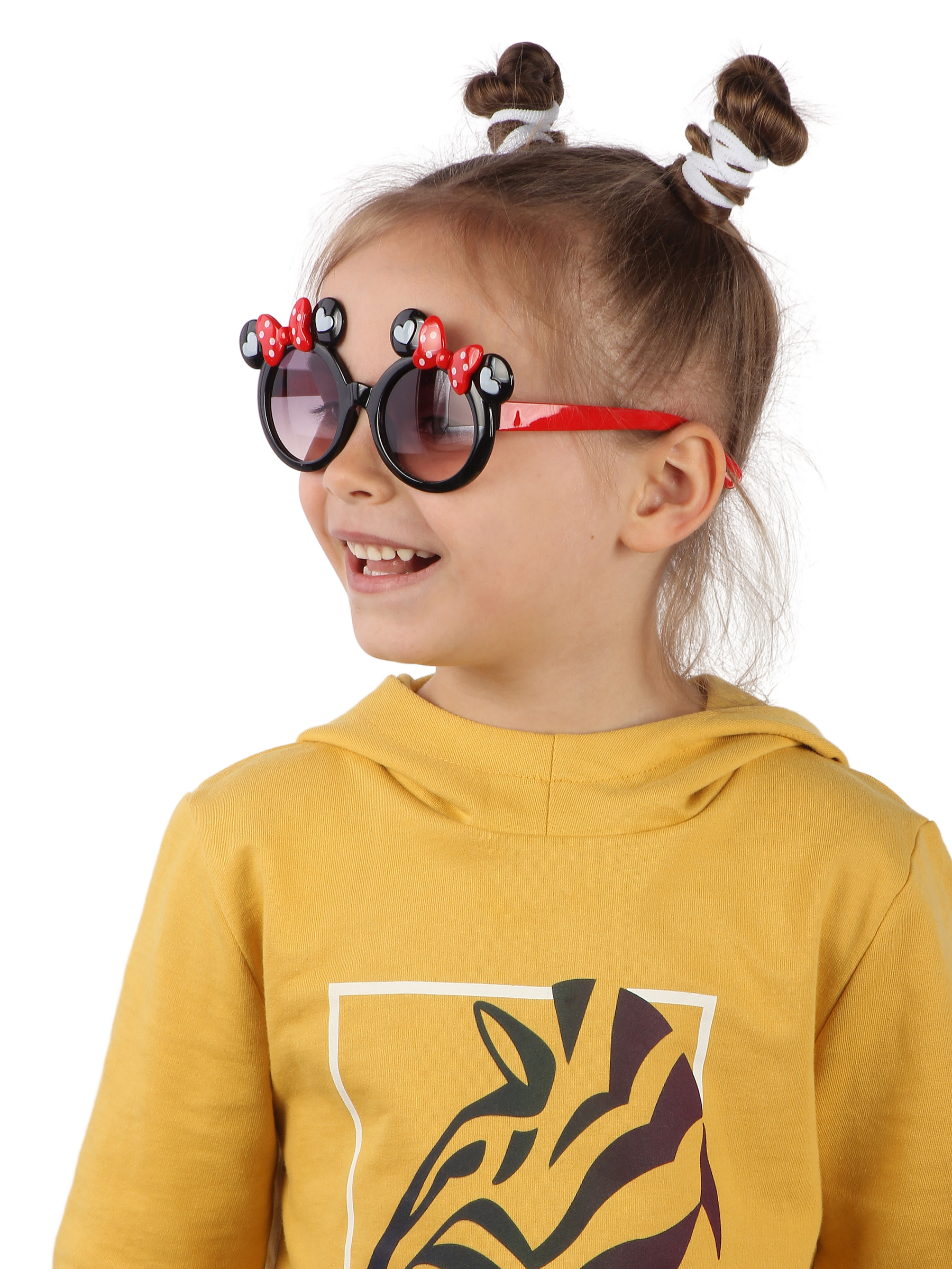 Очки солнцезащитные Little Mania RDT033-BKREGRF - фото 5
