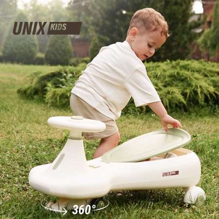 Пушкар UNIX Kids Bibicar зеленый на веревочке