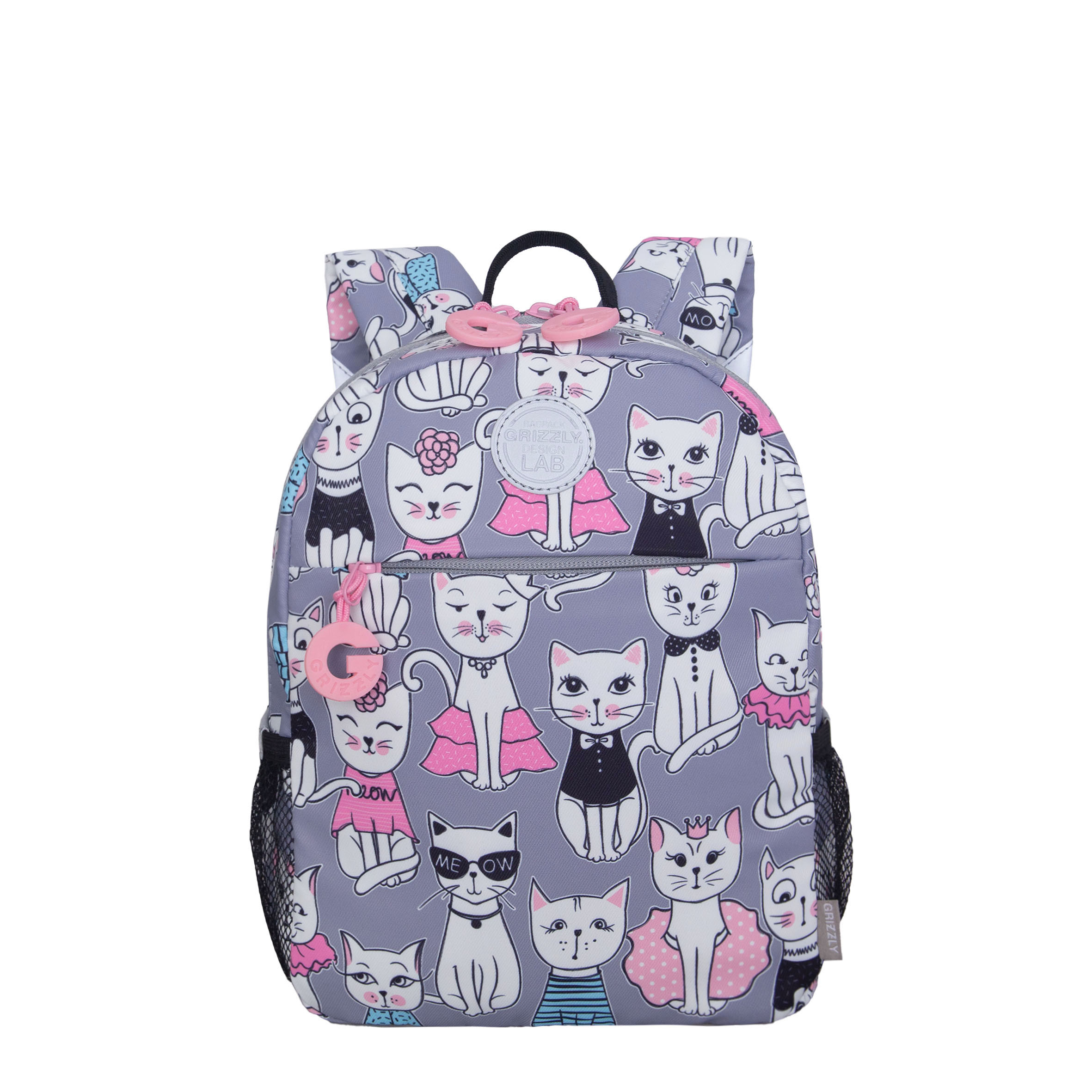 Рюкзак дошкольный Grizzly Котики - фото 1