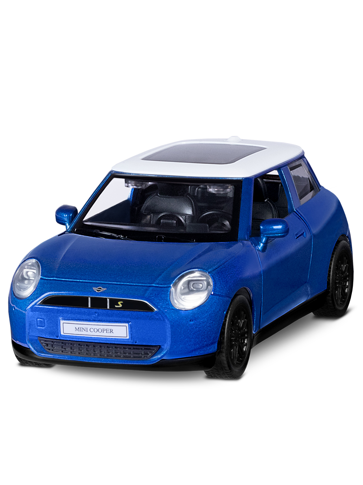 Автомобиль АВТОпанорама BMW Mini Cooper 1:34 JB1251774 - фото 17