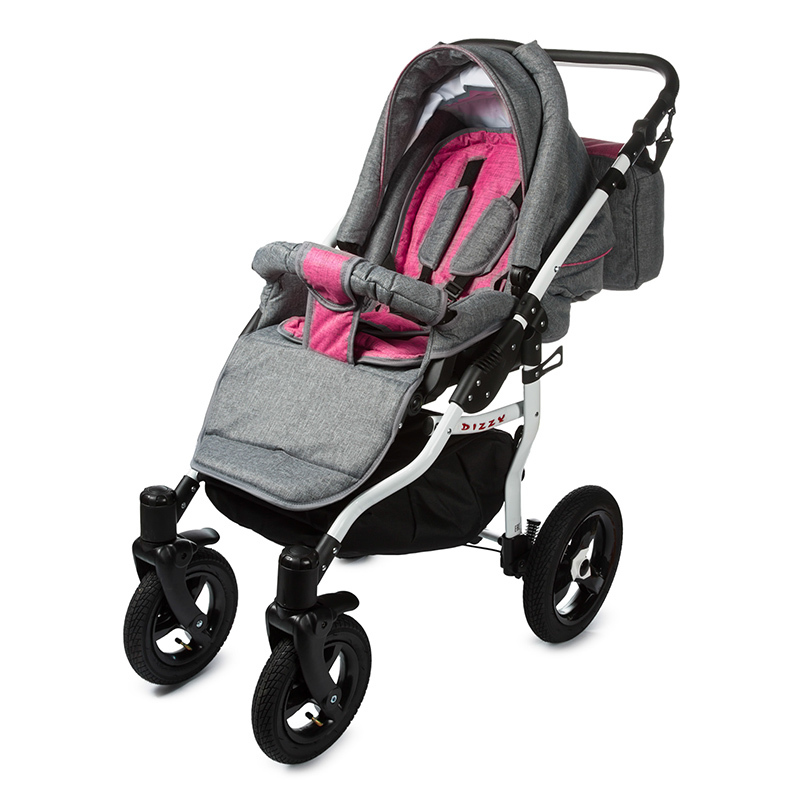 Коляска 2в1 Babyton Dizzy Pink - фото 13