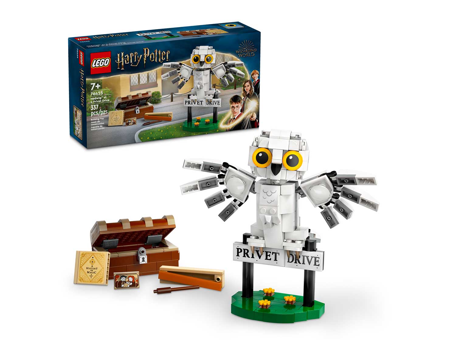 Конструктор LEGO Harry Potter Букля на Тисовой улице 4 76425 337 дет. - фото 1