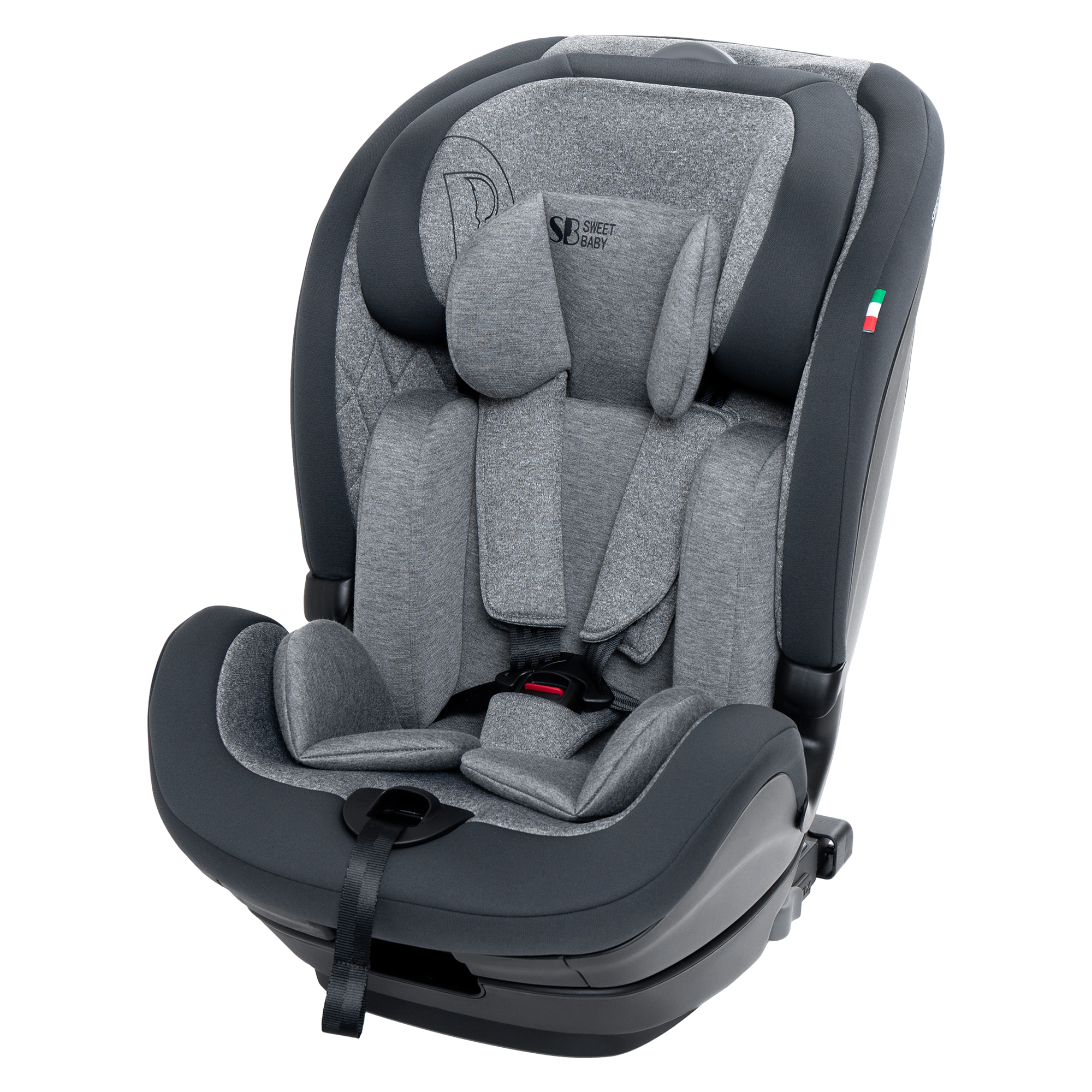 Автокресло Sweet Baby Gravity BH7613519 (О9) Grey Isofix 1/2/3 (9-36 кг) серый - фото 18