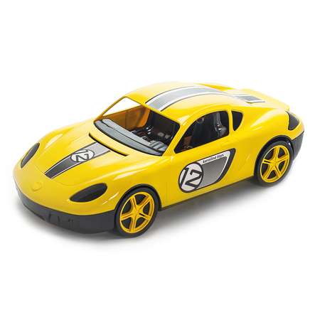 Автомобиль Karolina toys Молния желтый