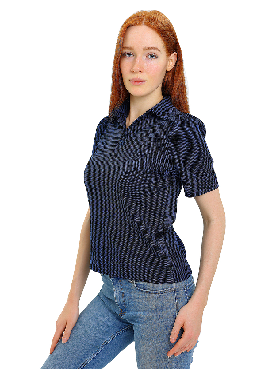 Футболка-поло RobyKris 76-05-23/син - фото 2