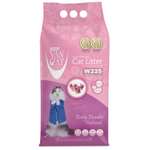 Наполнитель для кошек Van Cat Baby Powder комкующийся Детская присыпка 5кг