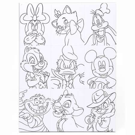 Картина по номерам Disney