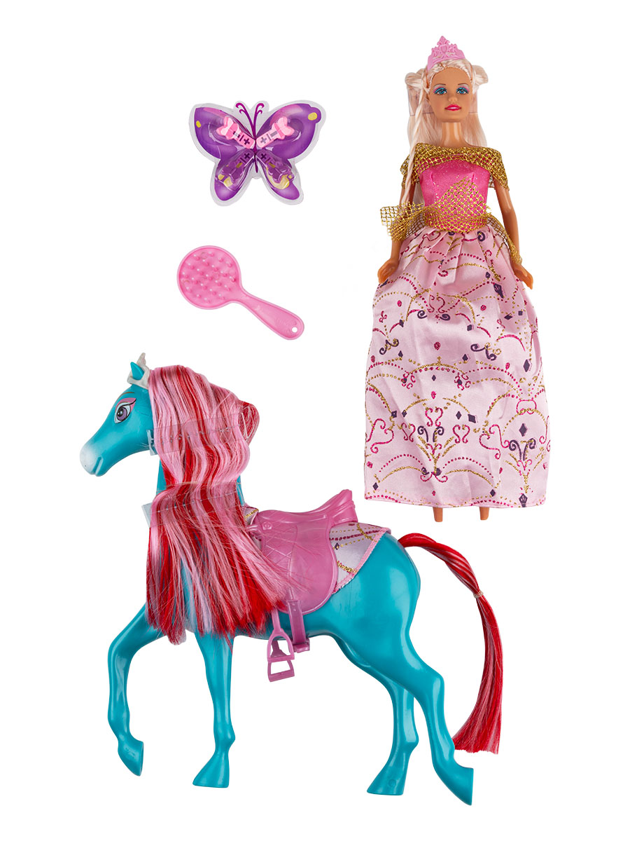 Кукла классическая Defa Lucy 8209//розово-голубой - фото 5