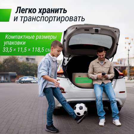 Футбольные ворота UNIX line переносные металлические для улицы