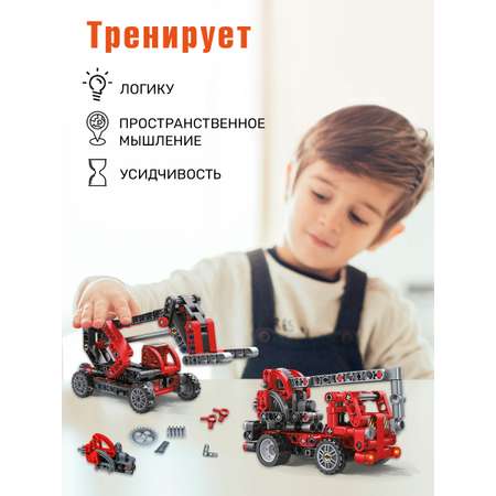 Конструктор BONNY CAT Трансформер 402 дет.