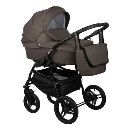 Коляска 3в1 Alis Berta 11 светло-коричневый