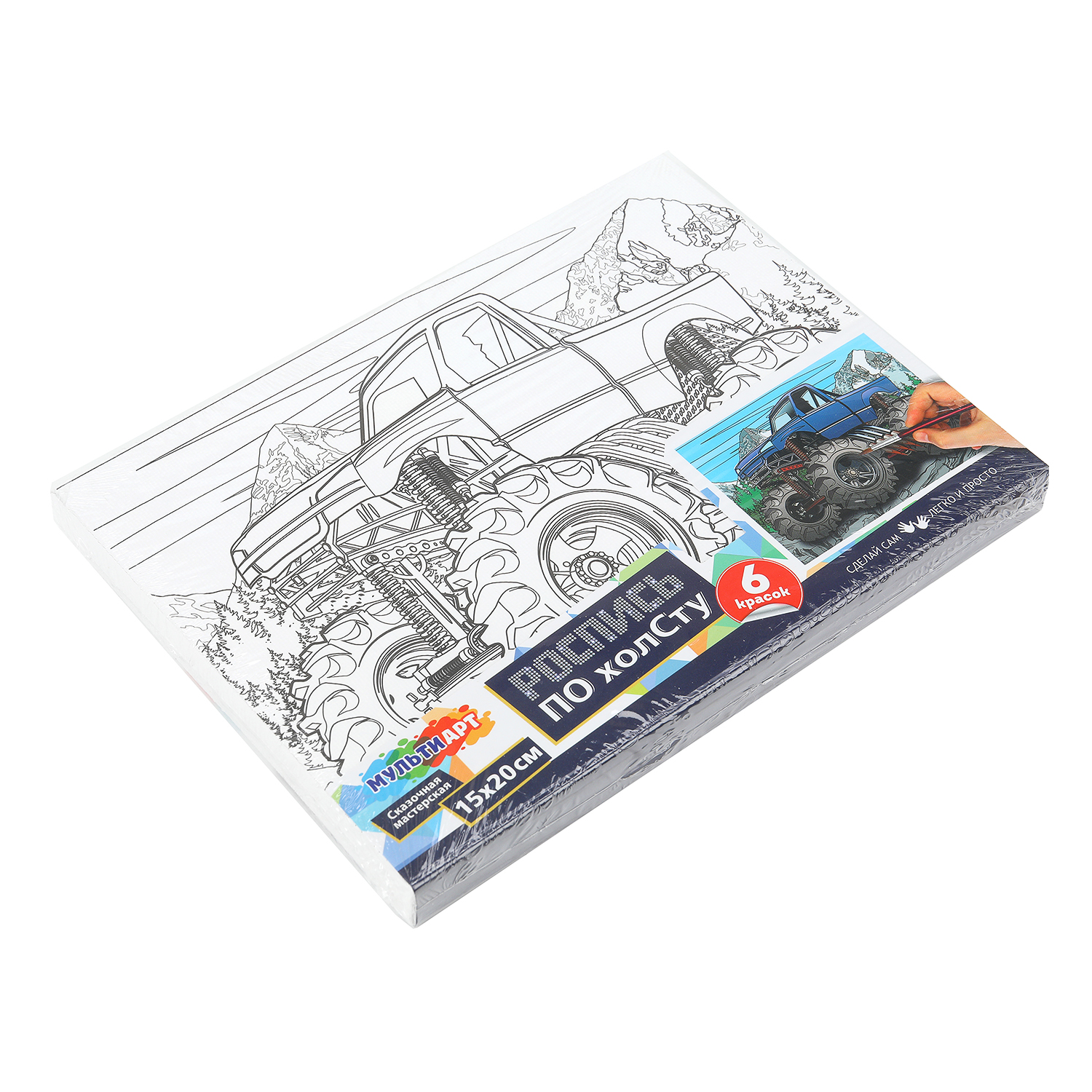 Роспись по холсту Multiart Джип - фото 3