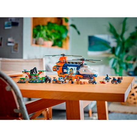 Конструктор LEGO City Вертолет исследователей 881 дет.