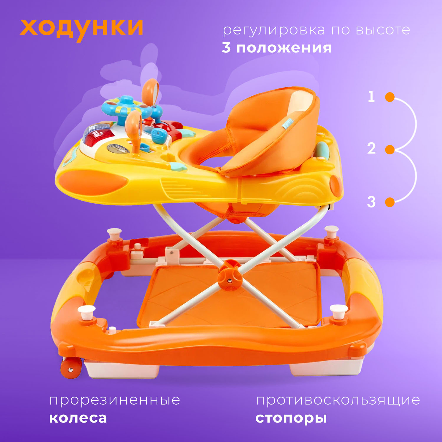 Ходунки Nuovita Carrozza - фото 3