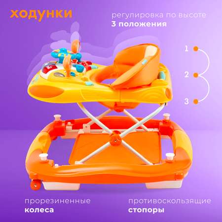 Ходунки Nuovita Carrozza